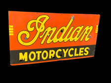 RARE INDIAN MOTORCYCLES PORCELAIN NEON SIGN SKIN 45 INCHES SSP picture