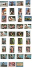 Lot of 35 Sexy Men Vintage 1980s Beefcake Male Pinups Bare Chest Gay Interest picture