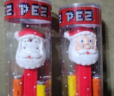 Rare PEZ Santa Claus-True Factory Defect- No Face installed picture