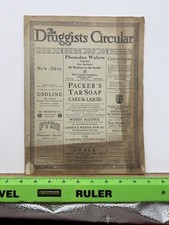 1918 July The Druggist Circular Drug Store Magazine Vintage picture