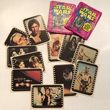1977 Topps Star Wars Stickers Series 3  Set of 11 (#23 thru 33) Good - Very Good picture