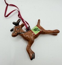 Villeroy And Boch Reindeer Christmas Ornament  picture