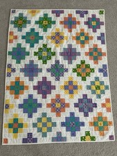 Handmade Patchwork Quilt 34x46 picture