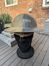 WW1 AMERICAN BRITISH HELMET ADVERTISING VALSPAR MEDAL picture