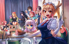 Kobayashi San Chi No Maid Dragon Fafnir Takiya Anime Poster 11x17in Wall Art picture