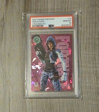 Panini 2021 Fortnite Hailstorm #11 Cracked Ice Parallel PSA 10 picture