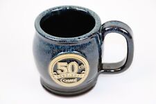 Omni Glass & Paint 50th Mug Sunset Hill Stoneware Hand Made in USA Wisconsin picture