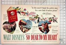 Walt Disney's So Dear To My Heart 1948 Movie Ad Technicolor Bobby Driscoll picture