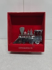 1979 Gorham Locomotive 3D Filigree Sterling Silver Ornament