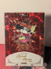 2025 Disney Kakawow Cosmos Minnie Mouse Signature Trading Card /75 picture