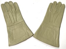 INDIAN WARS US UNION M1876 CAVALRY LEATHER RIDING GAUNTLETS GLOVES-SMALL picture