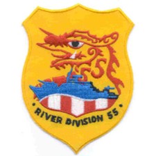 RIVDIV 55 River Division Patch Dragon picture