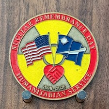 Enewetak Atoll Nuclear Remembrance Marshall Islands Flag Challenge Coin 1#40 picture