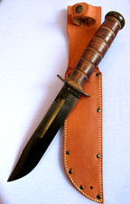WWII WW2 CAMILLUS USN MK2 SCREW POMMEL MARK2 FIGHTING KNIFE UNUSED CONDITION picture