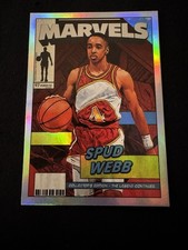 Panini Marvels 90s Pop Culture Box Set 2026 Spud Webb Collector Card MV-SW picture