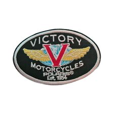 Victory Motorcycles Embroidered Patch Iron On Sew On Transfer picture