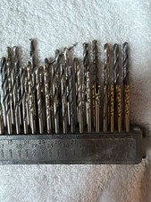 Vintage Acorn Vintage Folding Drill Bit Index Holder 1-60 picture