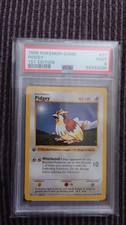 Pokemon TCG Shadowless 1st Edition Base Set Pidgey 57/102 PSA 9 picture