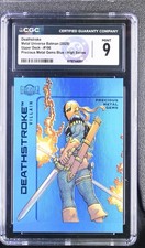 2025 Skybox Metal Universe Batman Blue PMG 31/50 Deathstroke #106 CGC 9 picture