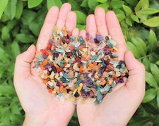 TUMBLED CRYSTAL CHIPS: Mixed Assorted Mini Gemstones (Bulk Lot) picture