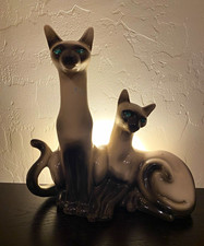 Vintage 60’s Siamese Cat TV Lamp picture