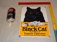 VINTAGE BLACK CAT VIRGINIA CIGARETTES 12