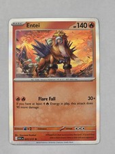 Pokemon TCG Ascended Heroes Entei 025/217 Holo Rare 2026 Pack Fresh picture