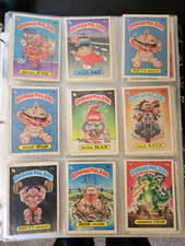 Topps 1985 1986 1987 Garbage Pail Kids GPK 300+ Card Vintage Binder Lot picture