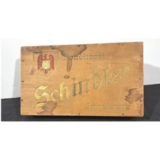 Vintage Konditorei Schindler Innsbruck Wooden Box Lourie & Co Wien Austria picture