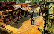 Knott's Berry Farm Amusement Park, Ghost Town Street, Silver Dollar, Blacksmith picture