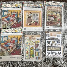 Lot Of 4 Mary Engelbreit Daisy Kingdom Iron On 1990 VTG Plus 2 Tulip Transfers picture