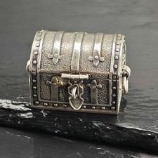 Vintage Sterling Silver Trinket Treasure Chest MISC0409 picture