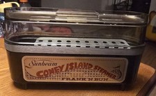 Vintage Sunbeam Coney IslaFrank 'N Bun Hot Dog Steamer Tested Works picture