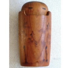 Miyajima Shigeaki Kokeshi Naruko Onsen Wood Doll 10 8cm Handmade Vintage picture