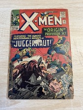 X-Men 12 1965 Marvel Comics 1st Juggernaut Origin Professor X Photos All Pages picture