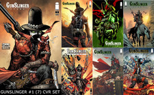 GUNSLINGER SPAWN #1 NM Todd McFarlane (7) Cvr Variant Set Image Comics picture