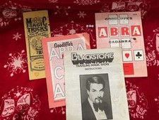 Joblot Of Vintage Magic Tricks Books picture
