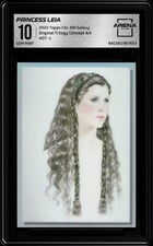 2022 Star Wars Galaxy - Princess Leia Concept Art Arena Club GM Mint 10 picture