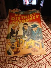 Mr. District Attorney #17 1950-DC-comics Tv radio series Show Golden Age Crime  picture