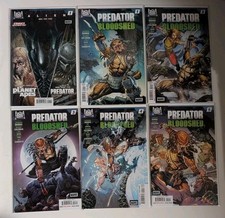 PREDATOR: BLOODSHED (2026) #1-5 + CGD 2026 VF+ COMPLETE SERIES SET MARVEL COMICS picture