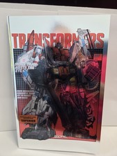 TRANSFORMERS #31 FREE TOPLOADER REDCODE FANEXPO PHILLY FOIL LTD 500 NM picture