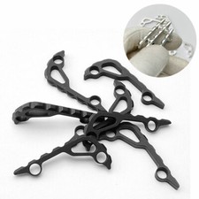 Portable Aluminium Alloy Back Spacer For Benchmade Bugout 535 1PC Black/Silver picture