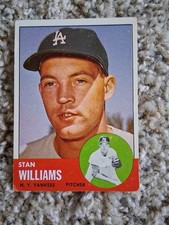 1963 Topps Baseball Card 42 Stan Williams picture
