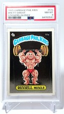 1985 Topps Garbage Pail Kids Series 2 - #51a Russell Muscle - PSA 8 NM-MT picture