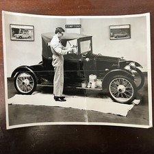 Vintage 1960s Comptons England UK Photograph of Antique Roadster Car  8