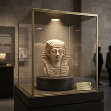 Tutankhamun Statue Ancient Egyptian Pharaoh Golden King, Relic picture