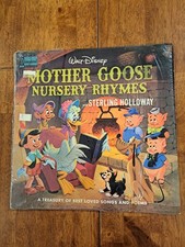 Vintage 1964 Walt Disney Mother Goose Nursery Rhymes Vinyl Record Album picture