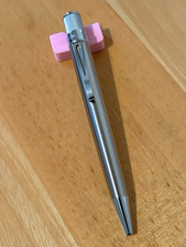 Tornado Retro 51 Silver Tone Metal Ballpoint Pen With Chrome Trim picture