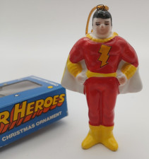 Vintage 1979 Captain Marvel aka Shazam DC Comics Super Heroes Christmas Ornament picture