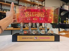 Kansas City Chiefs Super Bowl Ring Trophy Display Case Championship Collection picture